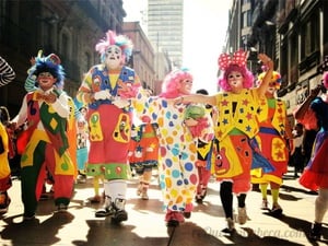 Desfile dos Palhaços