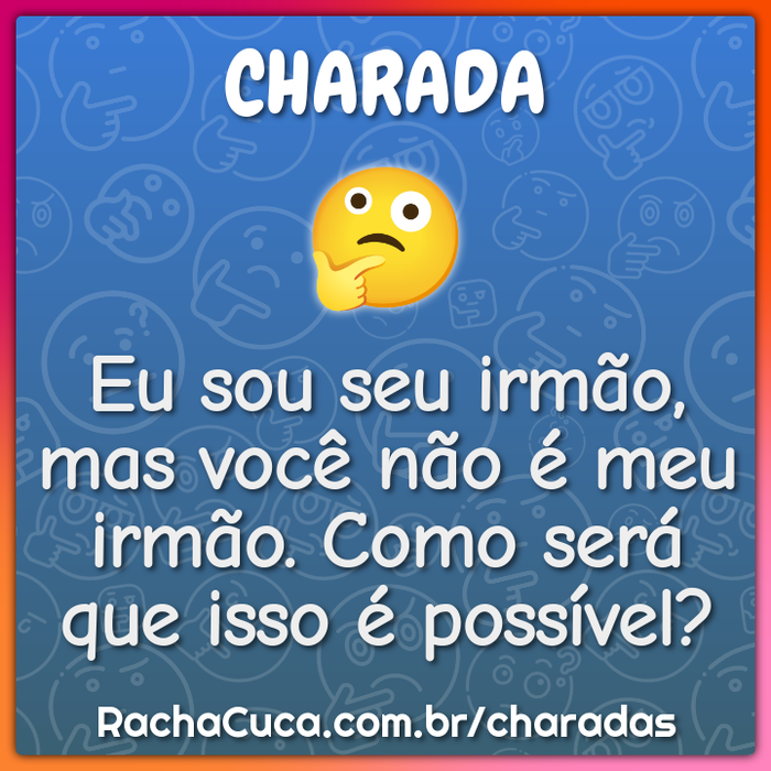 O menino foi jogar tênis. Como ele voltou? - Charada e Resposta - Geniol