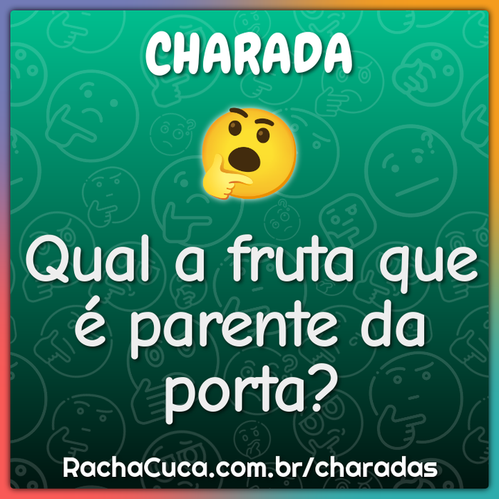 O que é, o que é? É meu, mas meus amigos usam mais do que eu. - Charada e  Resposta - Geniol