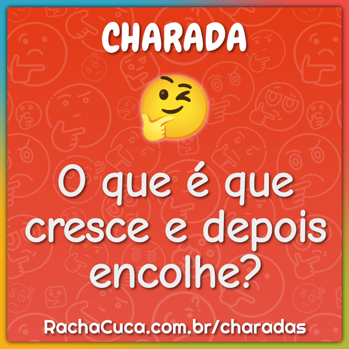 Por que o magrelo tem que tomar banho com os braços abertos? - Charada e  Resposta - Geniol