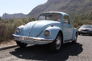 Fusca Azul