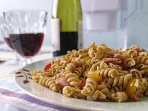 Macarrão com Vinho