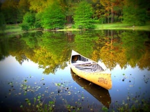 Canoa na Lagoa