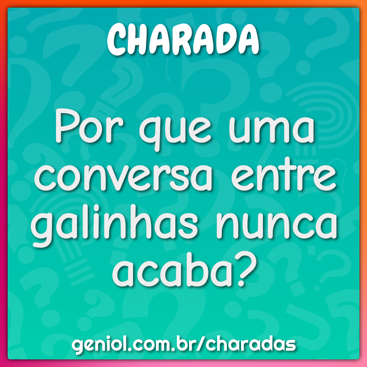 Por que o pato tem raiva do cachorro? - Charada e Resposta - Geniol