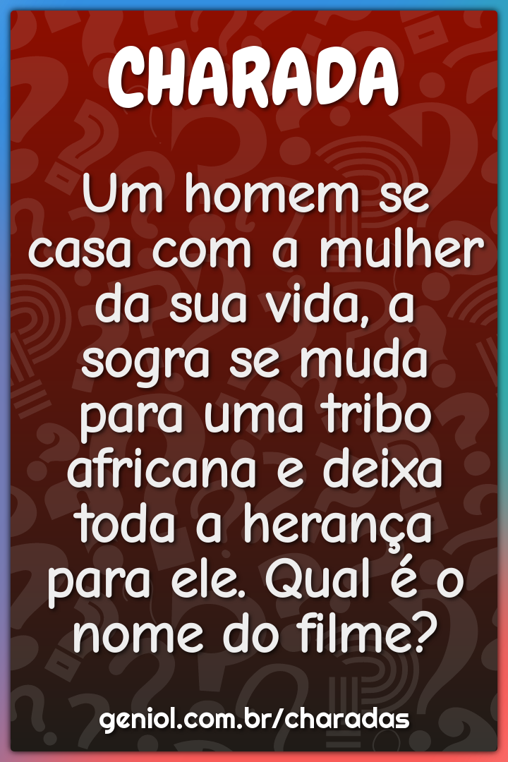 Um homem se casa com a mulher da sua vida, a sogra se muda para uma...