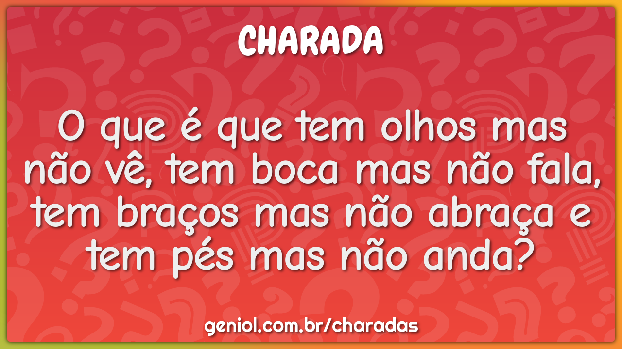 Tem Olhos Mas Não Vê - FDPLEARN