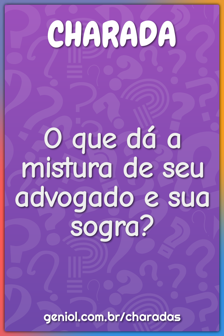 Qual o resultado do cruzamento da girafa com o carro? - Charada e Resposta  - Geniol