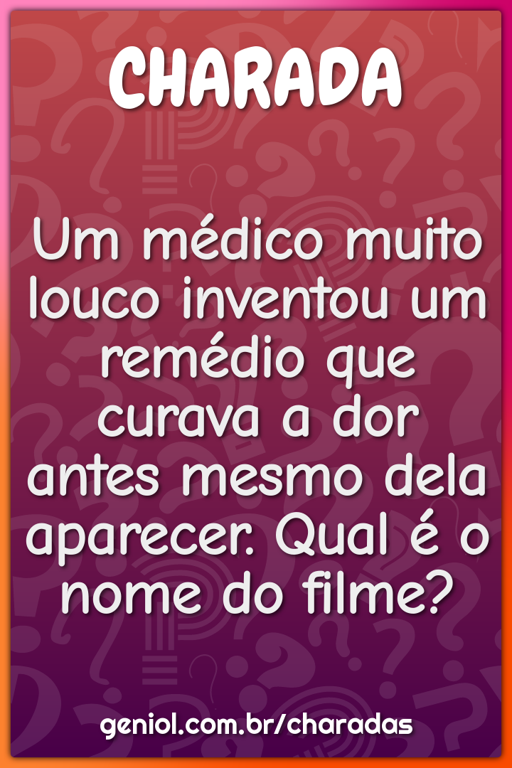 Para quem recorrer quando se tem problemas com cálculos químicos? - Charada  e Resposta - Geniol