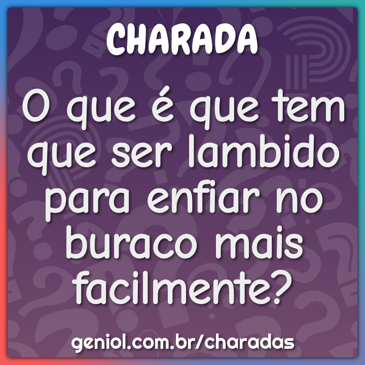 Como é o cabelo de um caramujo? - Charada e Resposta - Geniol