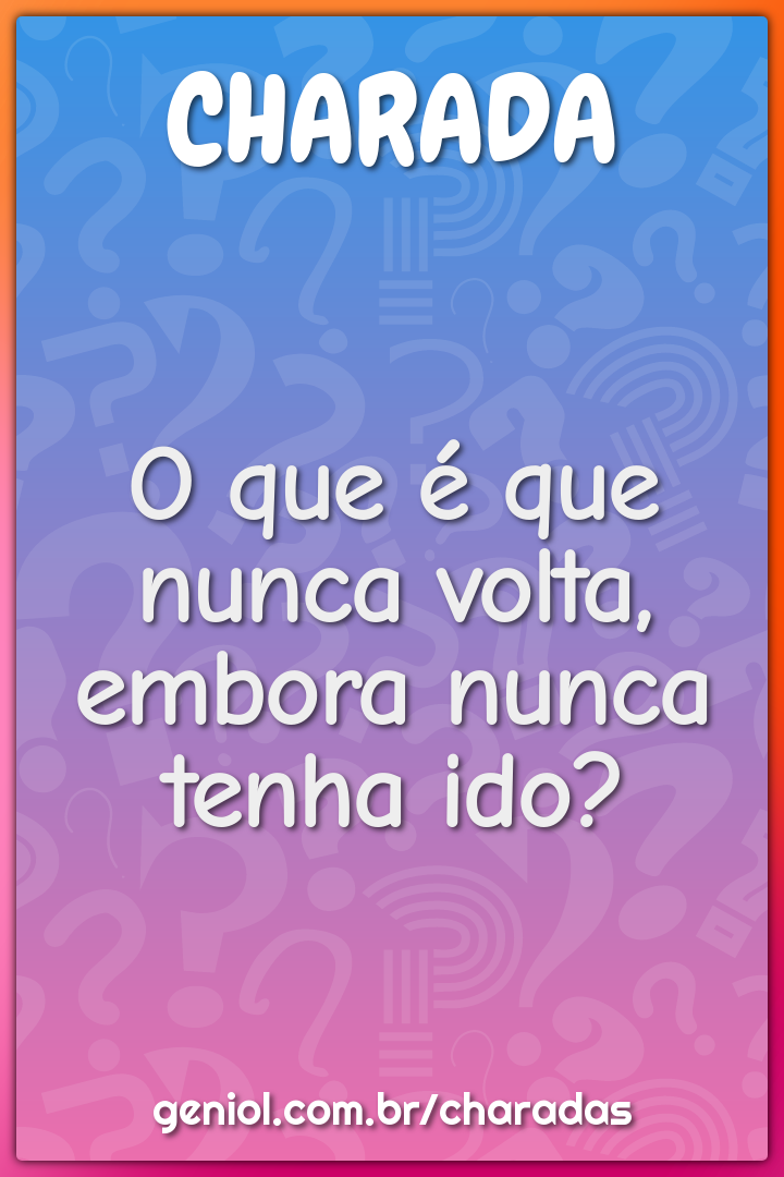 O que é um dente num recipiente com água? - Charada e Resposta - Geniol