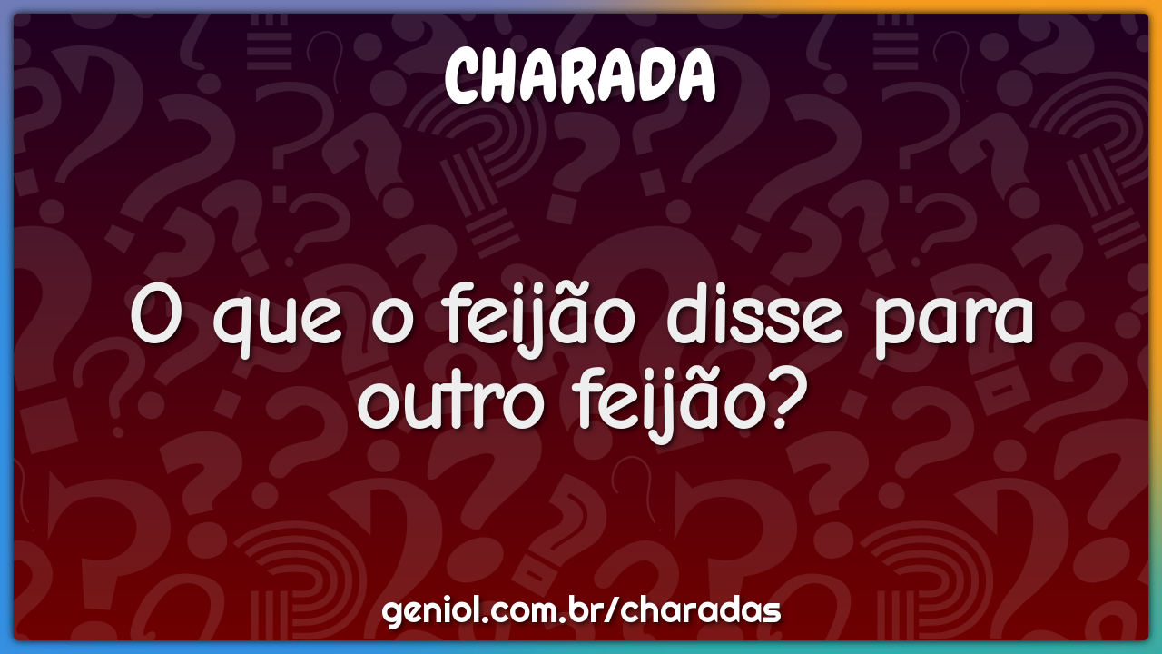 O que o verão disse pro outro? - Charada e Resposta - Geniol