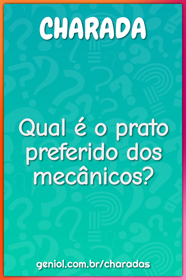 Carros no Mecânico (DESAFIOS DE LÓGICA Geniol) Nível Médio 