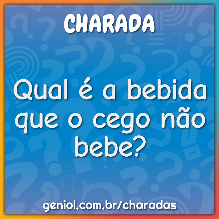 Quem não faz outra coisa senão comer? - Charada e Resposta - Geniol