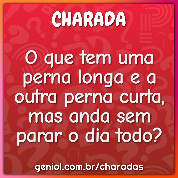 Qual ator está sempre sozinho? - Charada e Resposta - Geniol