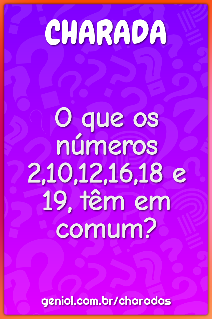 Qual é a fórmula da água benta? - Charada e Resposta - Geniol