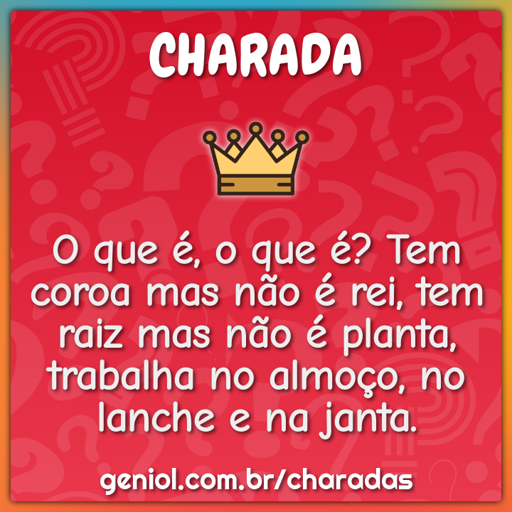 Video vivi com anal O que tem coroa mas nao e rei