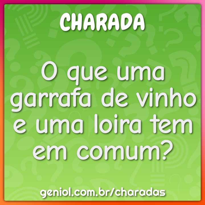 O que faz uma loira em uma loja de 1,99? - Charada e Resposta - Geniol