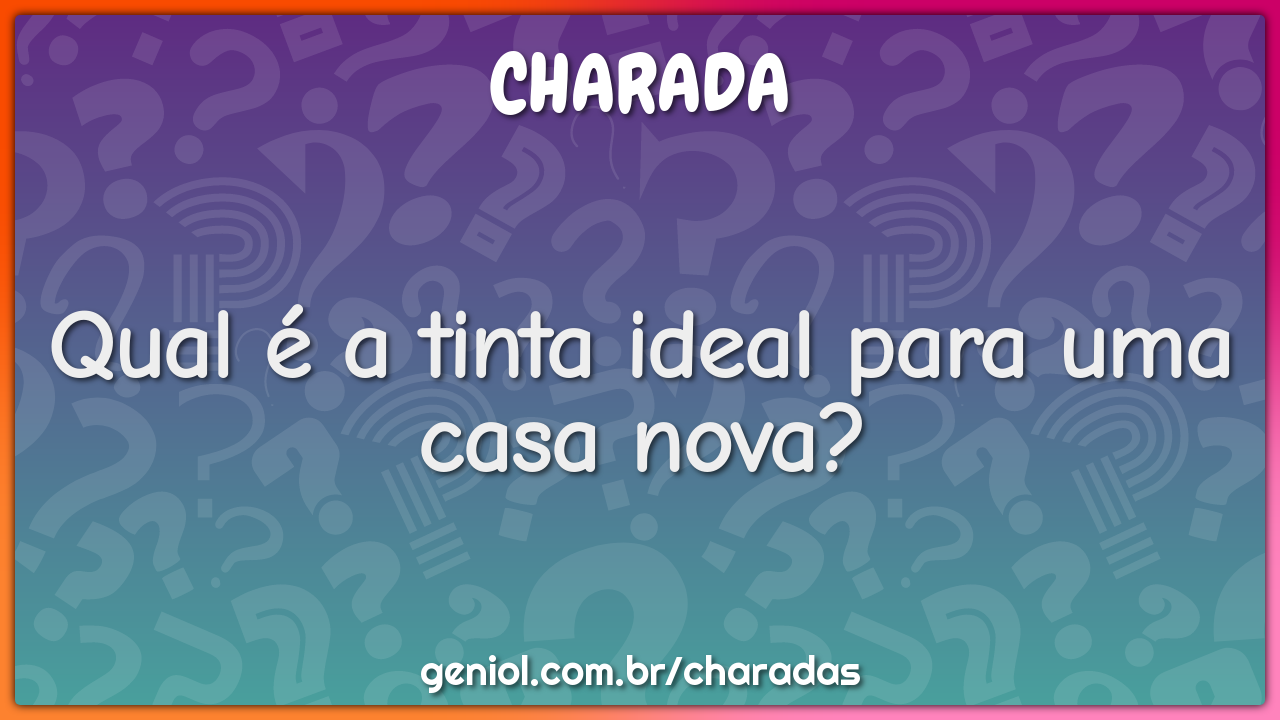 Qual é a tinta ideal para uma casa nova?