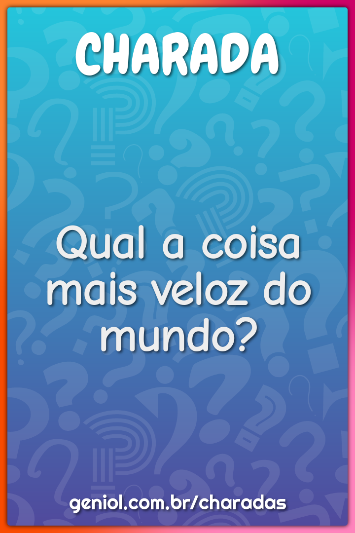 O que é, o que é? Tem que matar para viver. - Charada e Resposta - Geniol