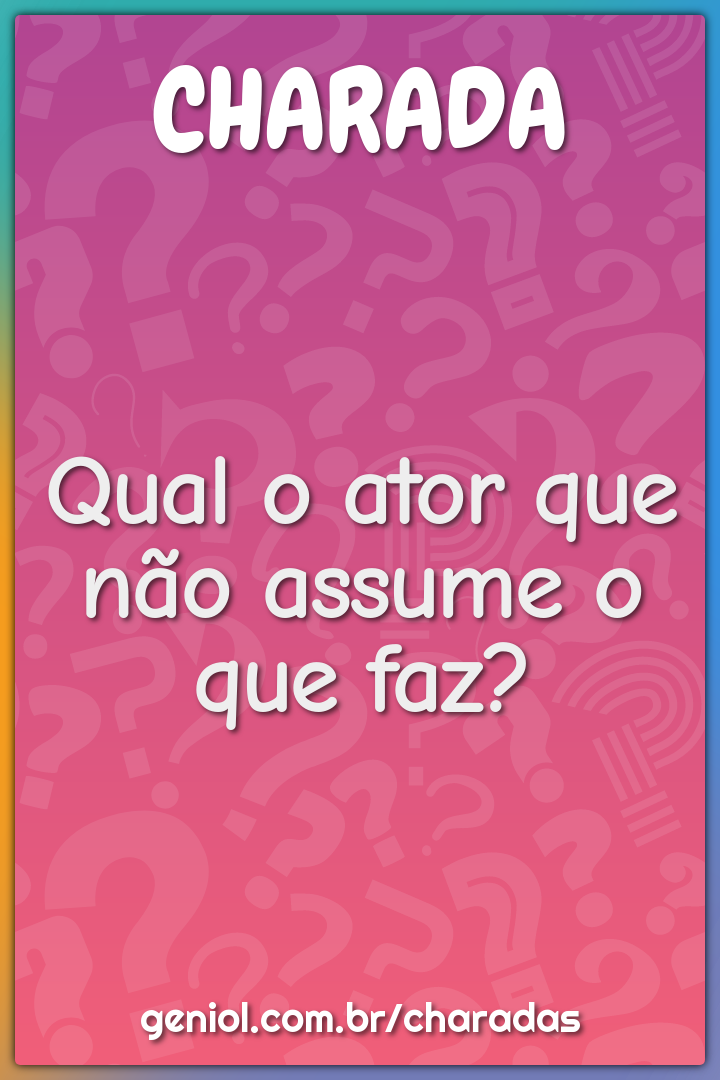 Como se faz para afogar uma loira? - Charada e Resposta - Geniol