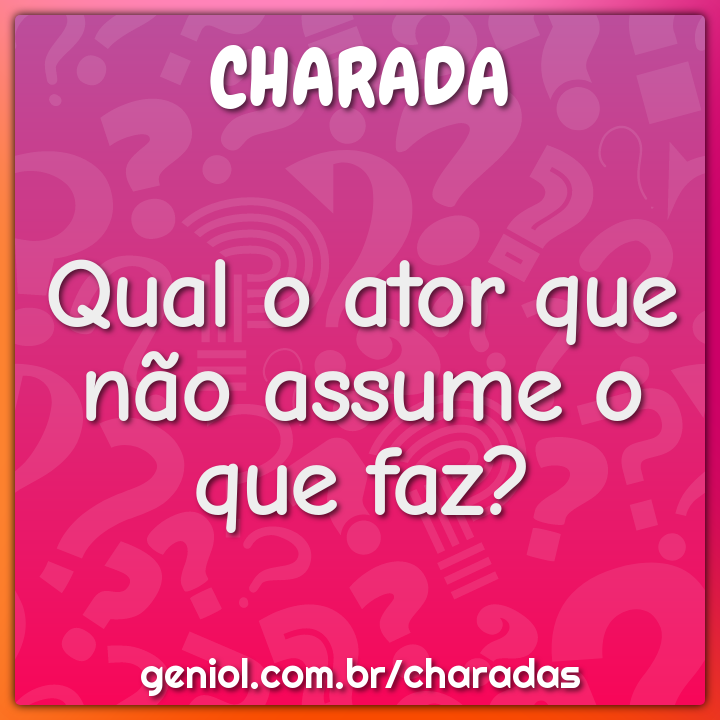 Qual é o escritor que trabalha com o lenhador? - Charada e Resposta - Geniol