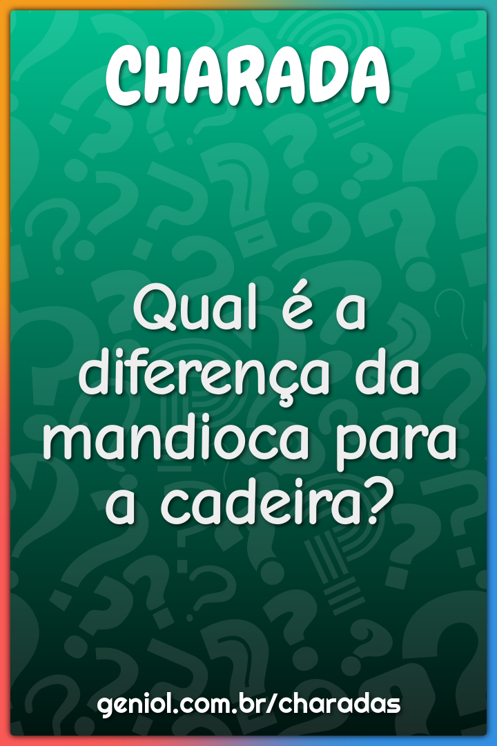 O que a gravata disse para o chapéu? - Charada e Resposta - Geniol