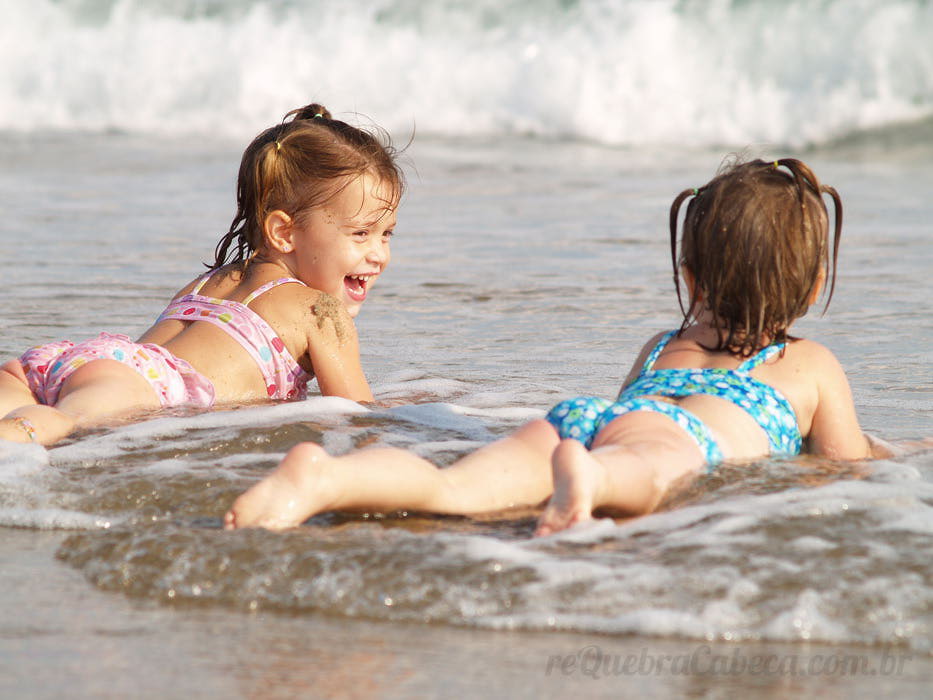 Crianças na Praia